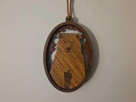 Grizzly Portrait Keepsake